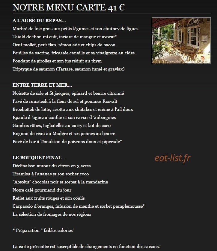 La Cipale — carte page 1