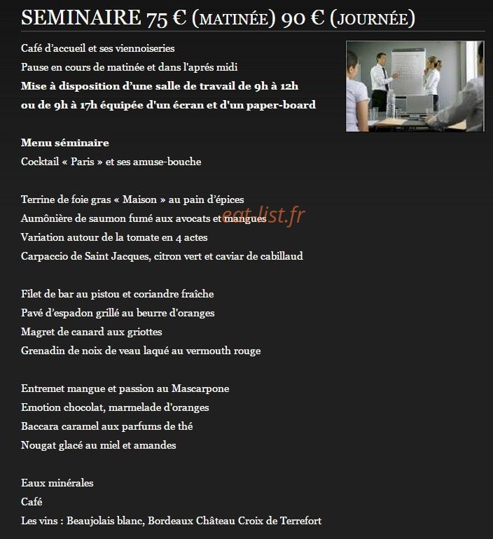 La Cipale — carte page 12
