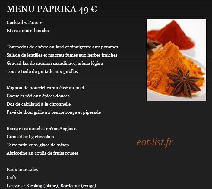 La Cipale — carte page 3