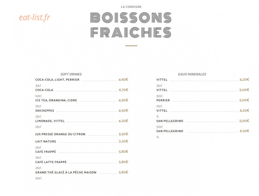 La Consigne — carte page 5