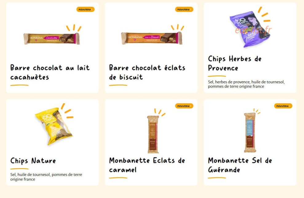 La Croissanterie — carte page 15