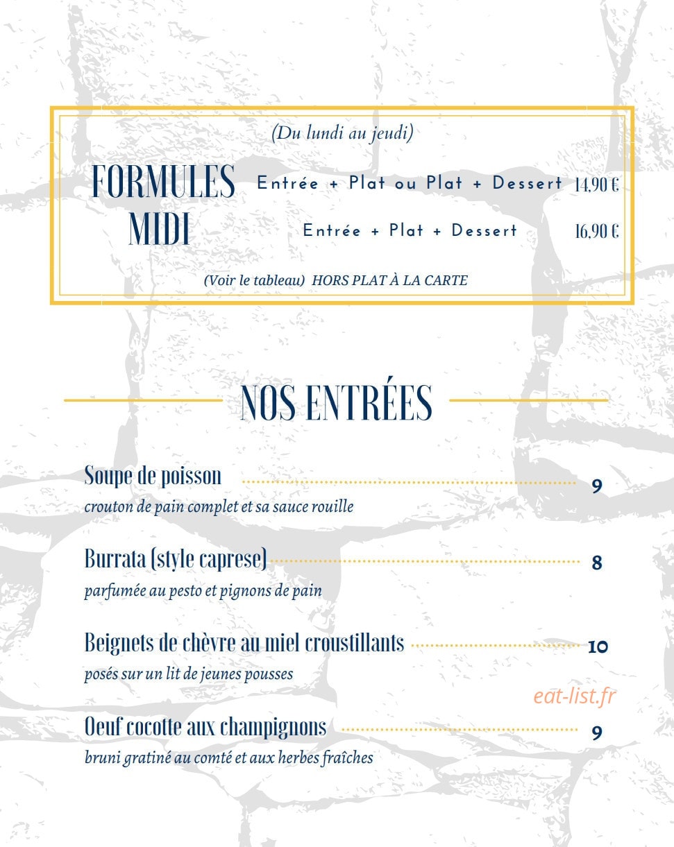 La Grille — carte page 2
