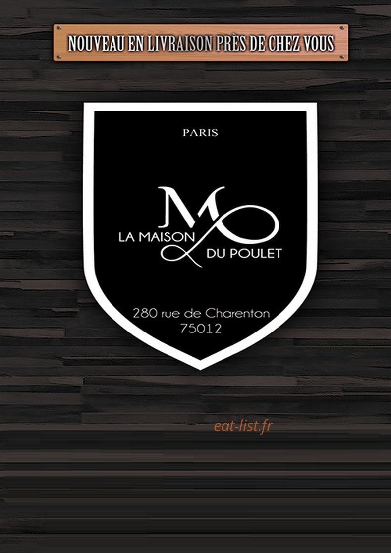 La Maison du Poulet — carte page 2