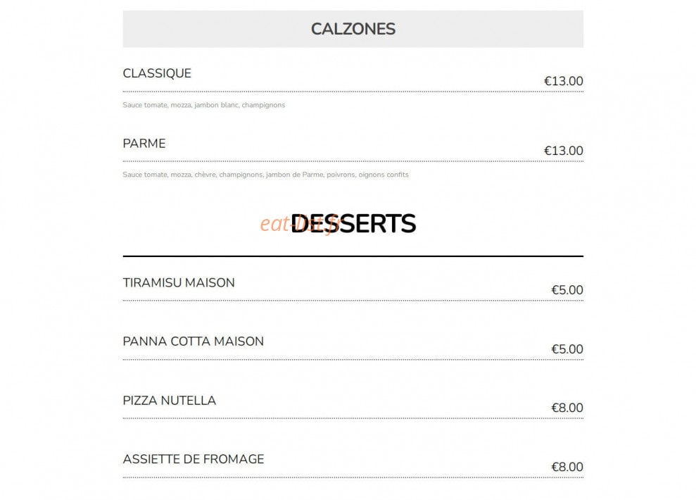 La margherita — carte page 4