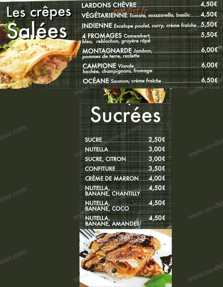 La Parisienne — carte page 4