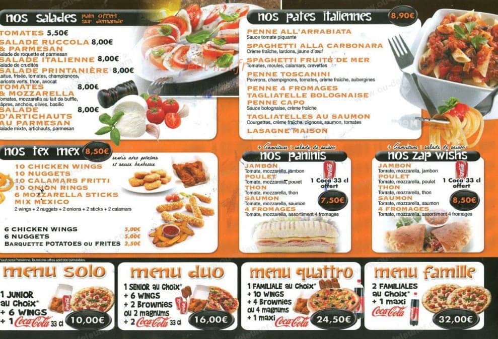 La Parisienne — carte page 2