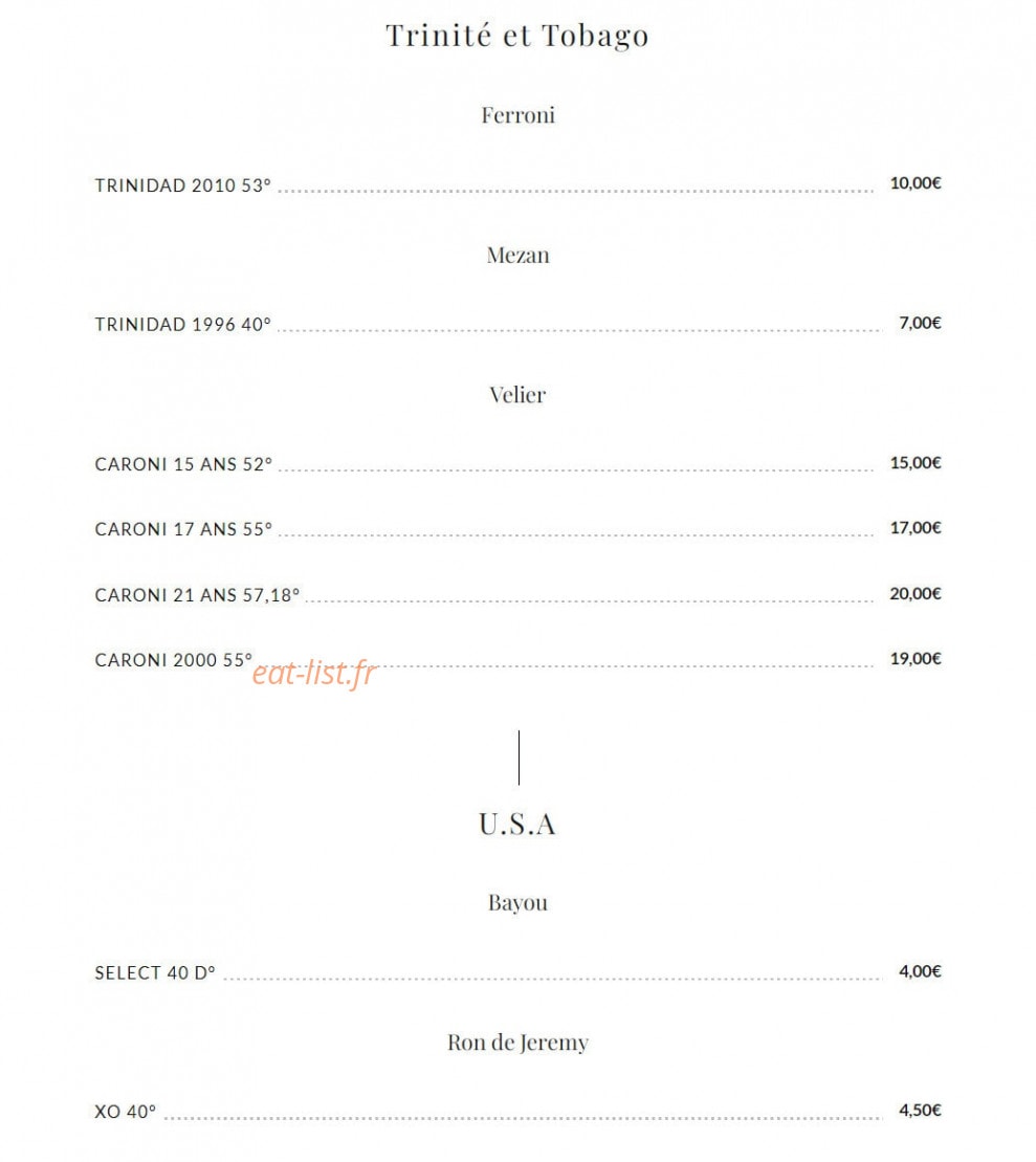 La Table du Loup — carte page 10