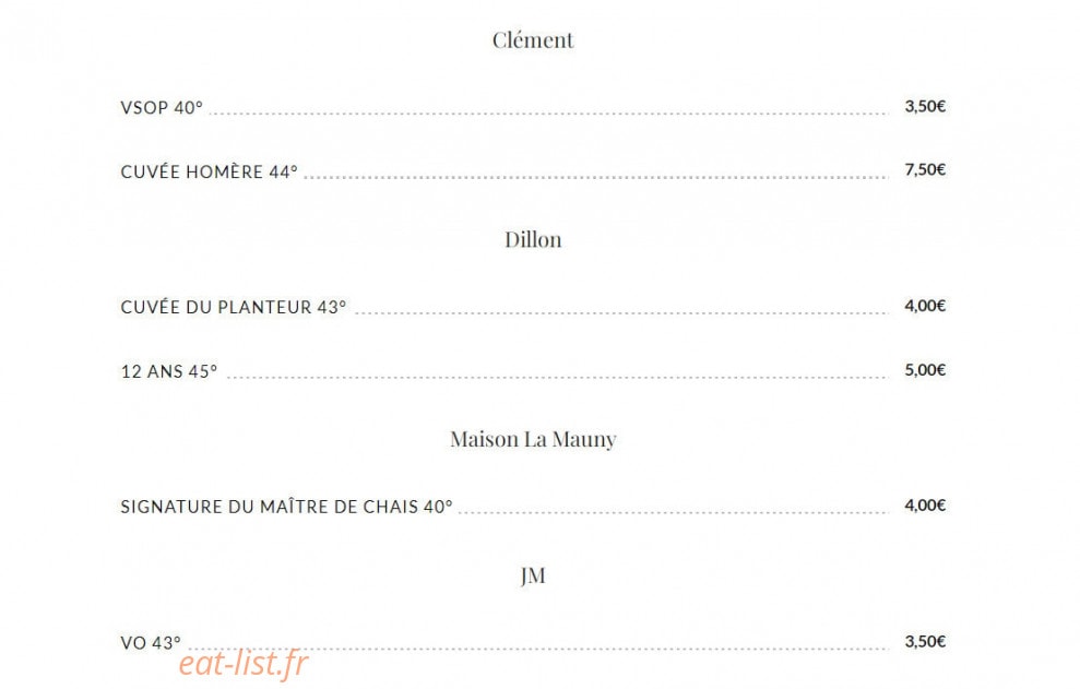 La Table du Loup — carte page 3