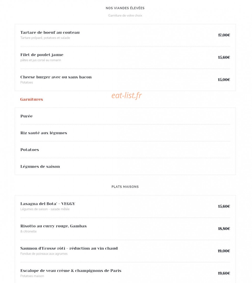 Le Bota'Bastoch — carte page 3