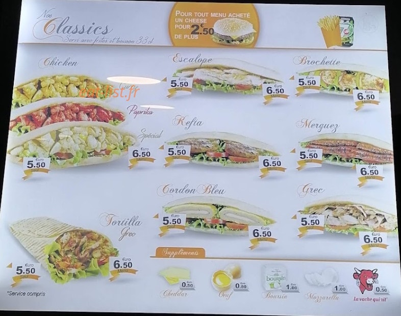 Le Club — carte page 1