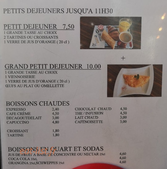 Le Paris Lyon — carte page 1