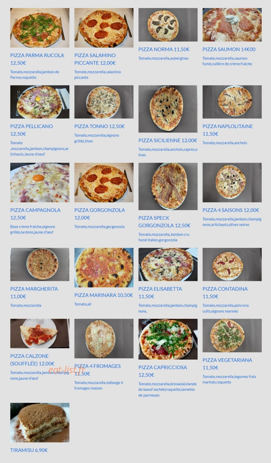 Le Pellicano — carte page 5