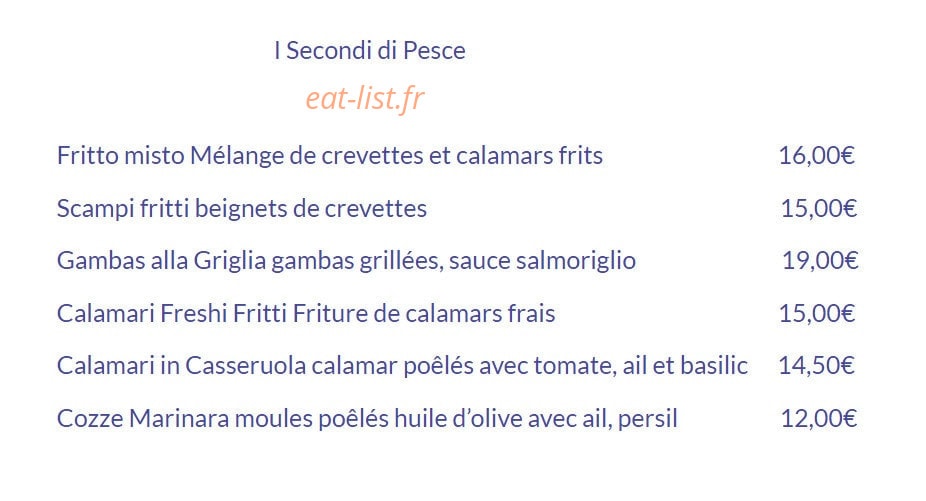 Le Pellicano — carte page 4