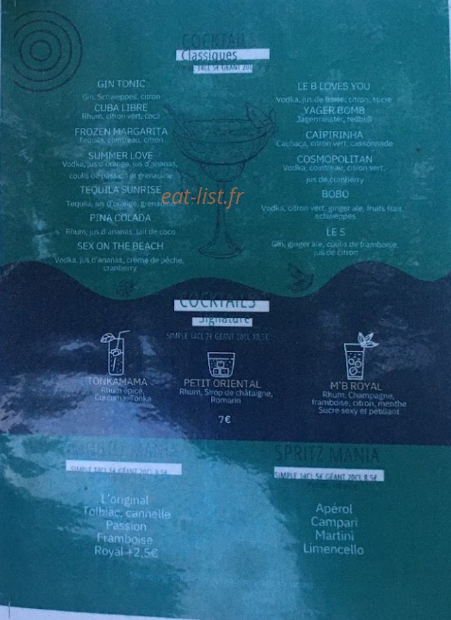Le Royal Daumesnil — carte page 2