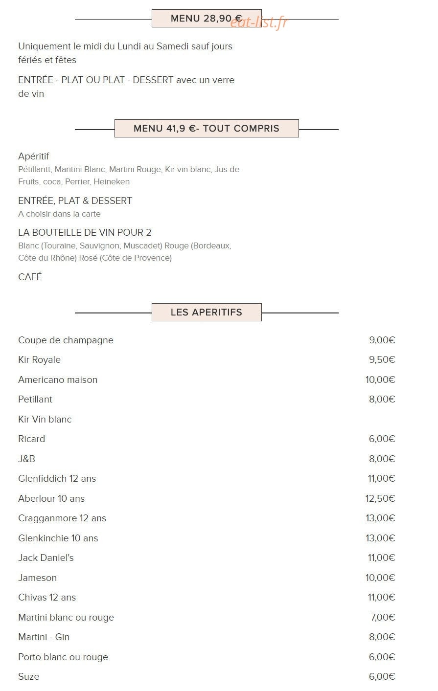 Le Swann — carte page 3