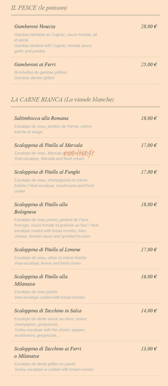 Le Venezia — carte page 4
