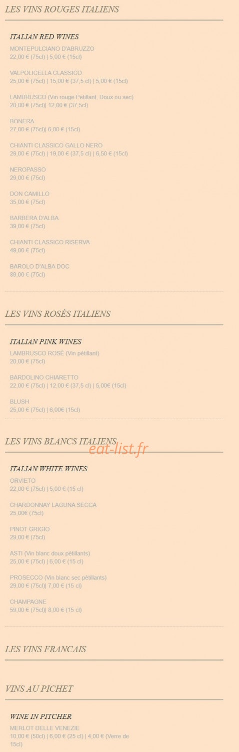 Le Venezia — carte page 9