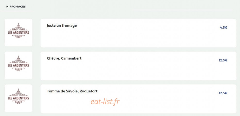 Les Argentiers — carte page 5