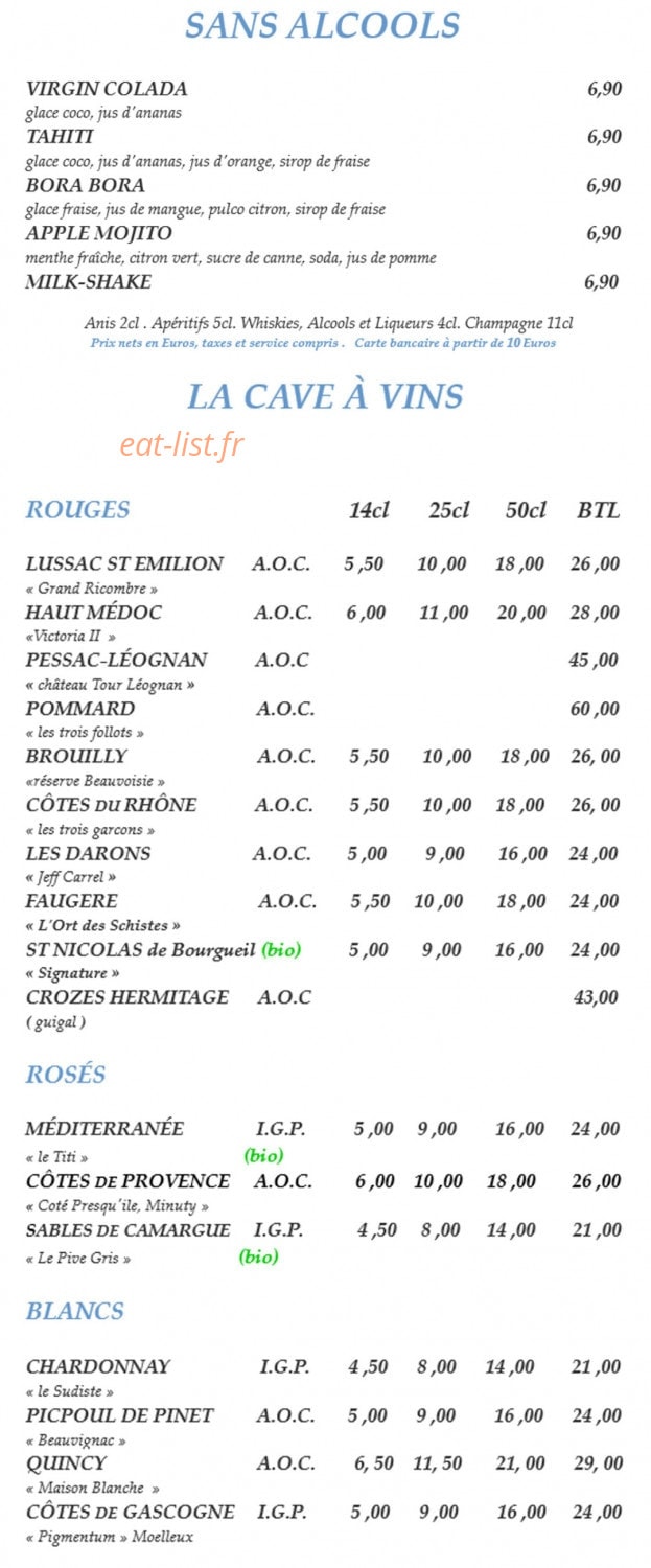 Les Cascades — carte page 2