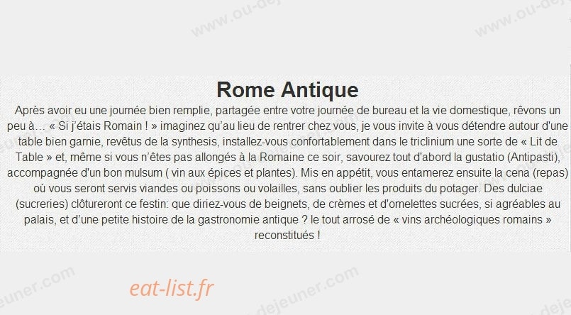 Les Rendez- Vous Italiens — carte page 3