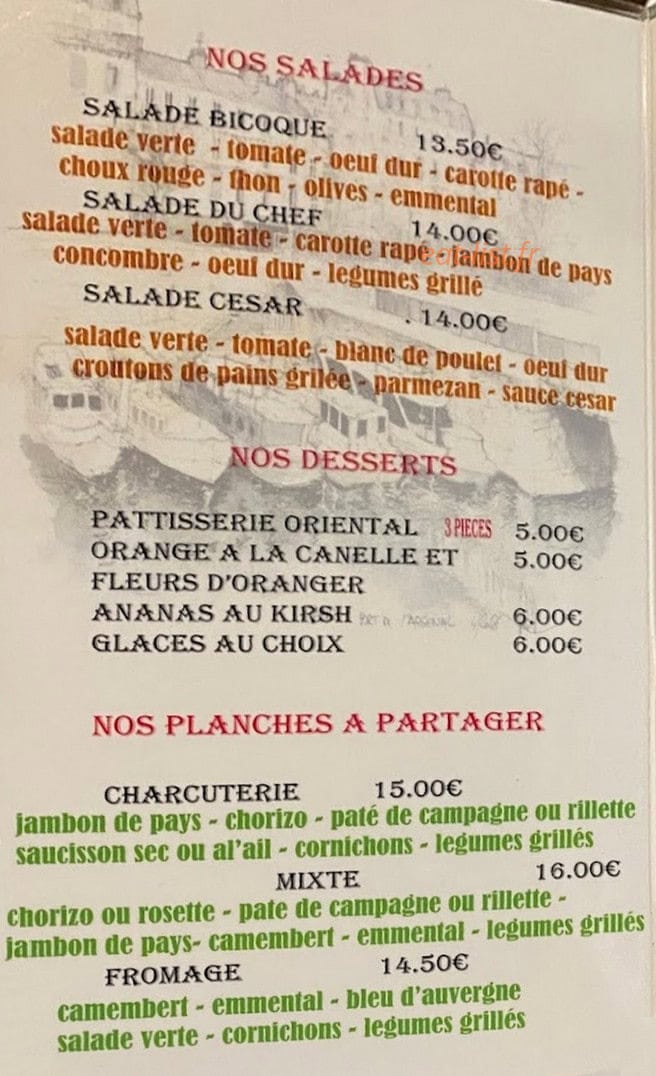 Ma bicoque — carte page 2