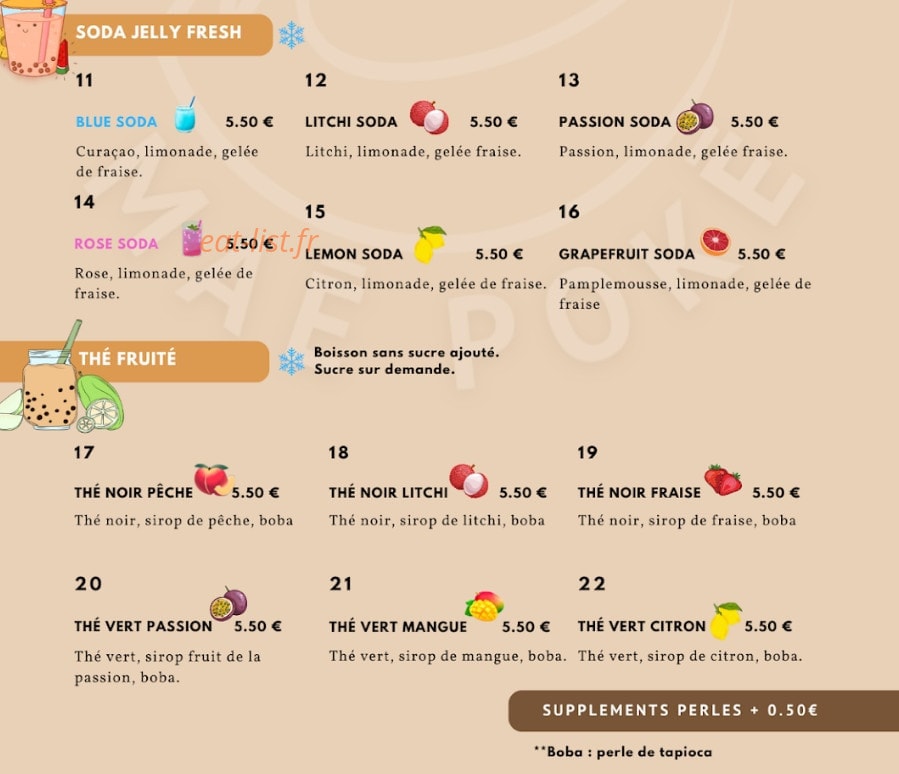 Maé Poké — carte page 3
