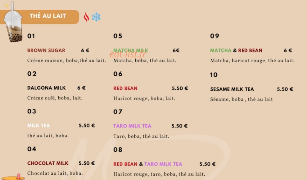 Maé Poké — carte page 2