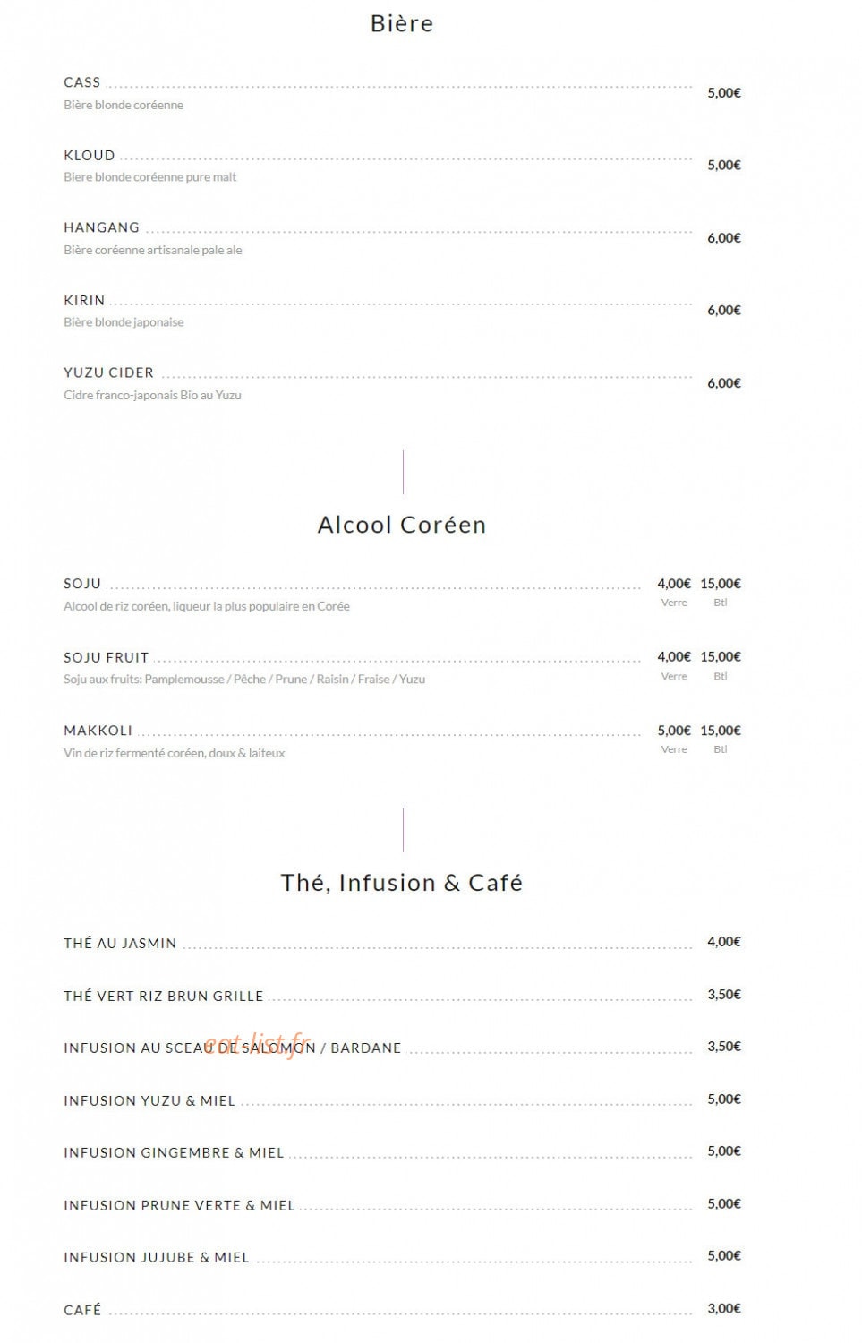Mamalee — carte page 3