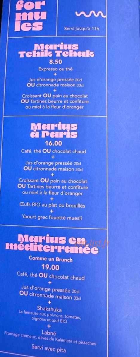 Marius — carte page 3