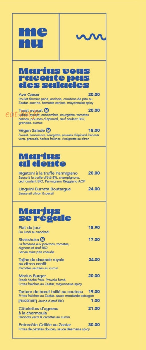 Marius — carte page 5