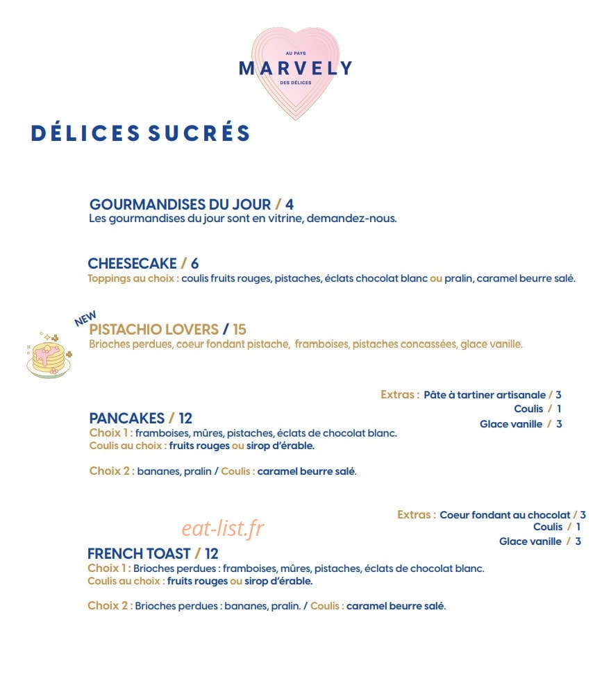Marvely — carte page 2