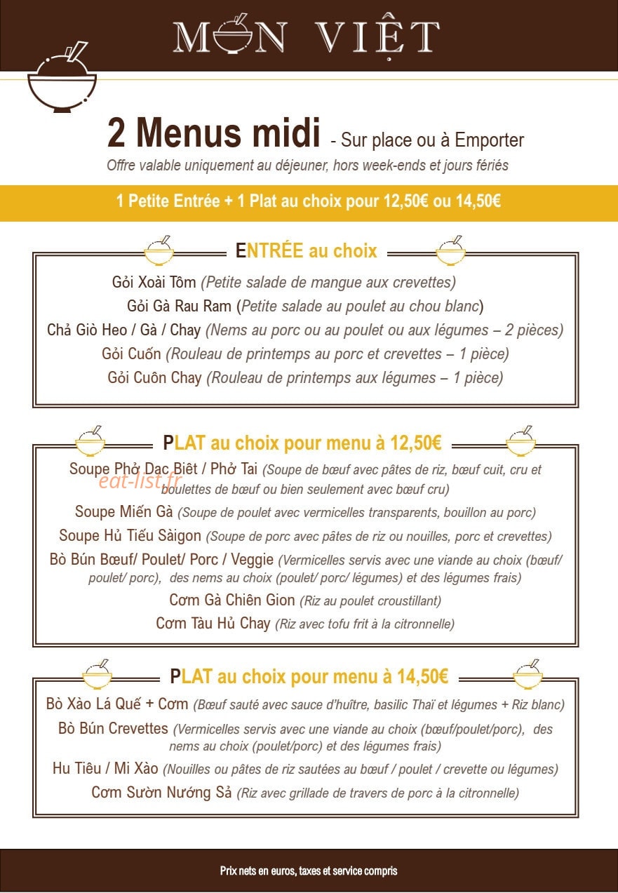 Món Việt — carte page 2