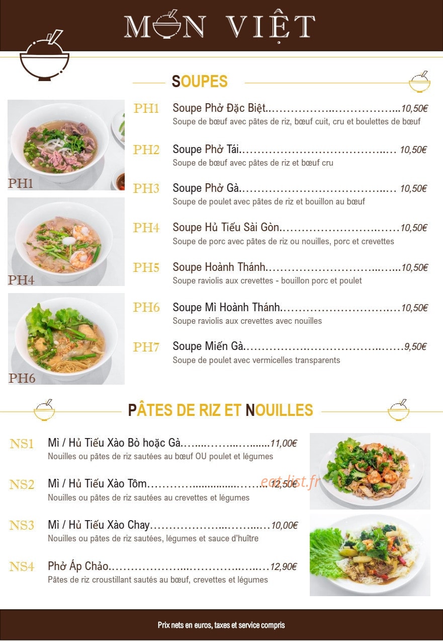 Món Việt — carte page 4