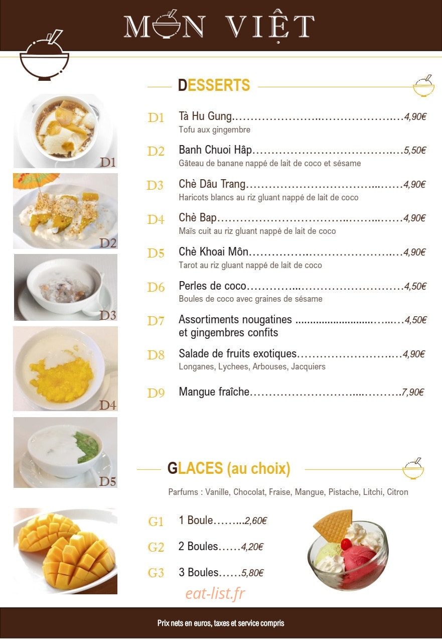 Món Việt — carte page 8