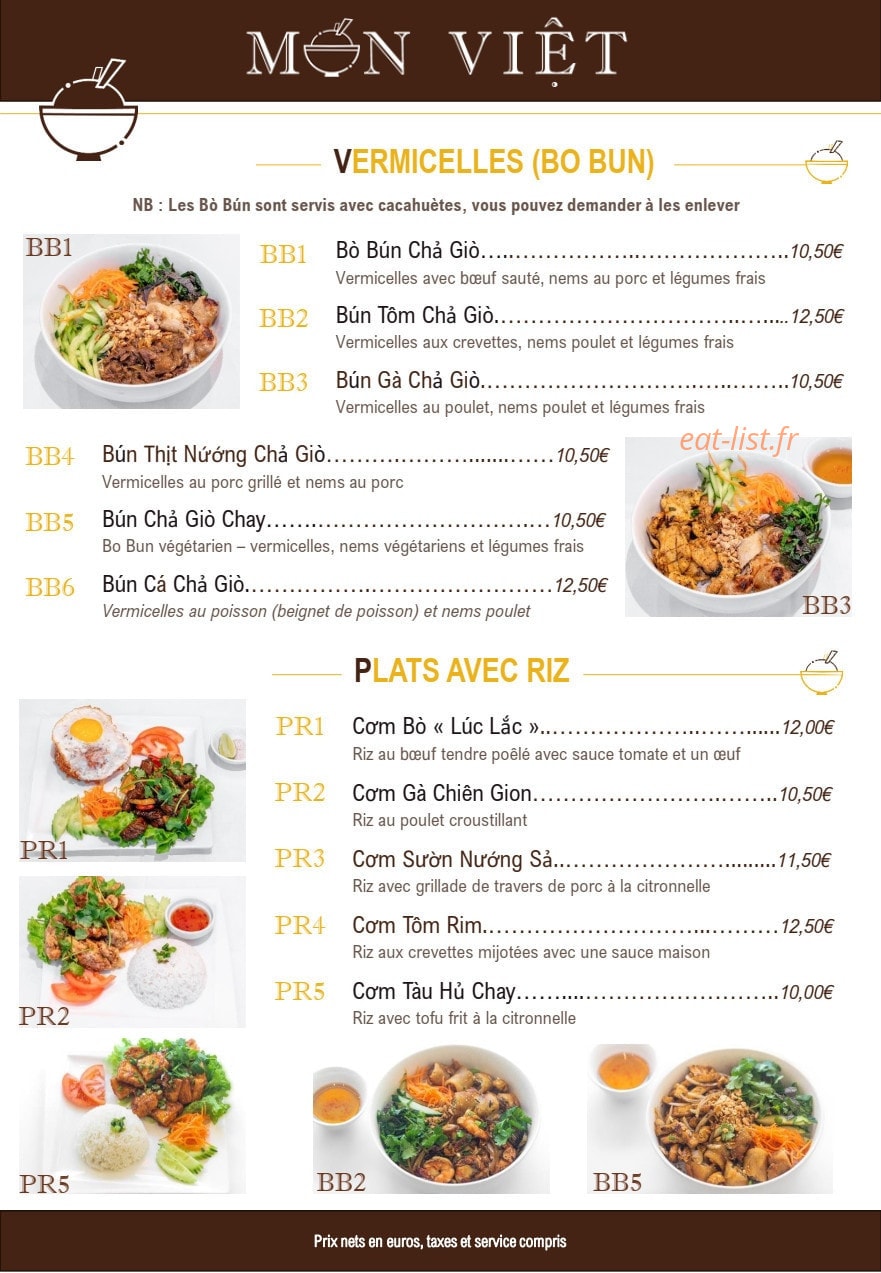 Món Việt — carte page 5