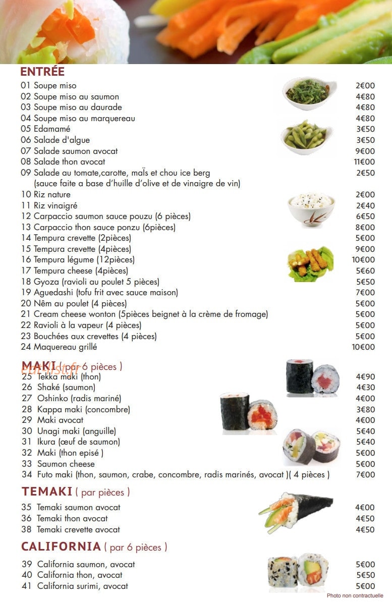 Moshimo — carte page 2