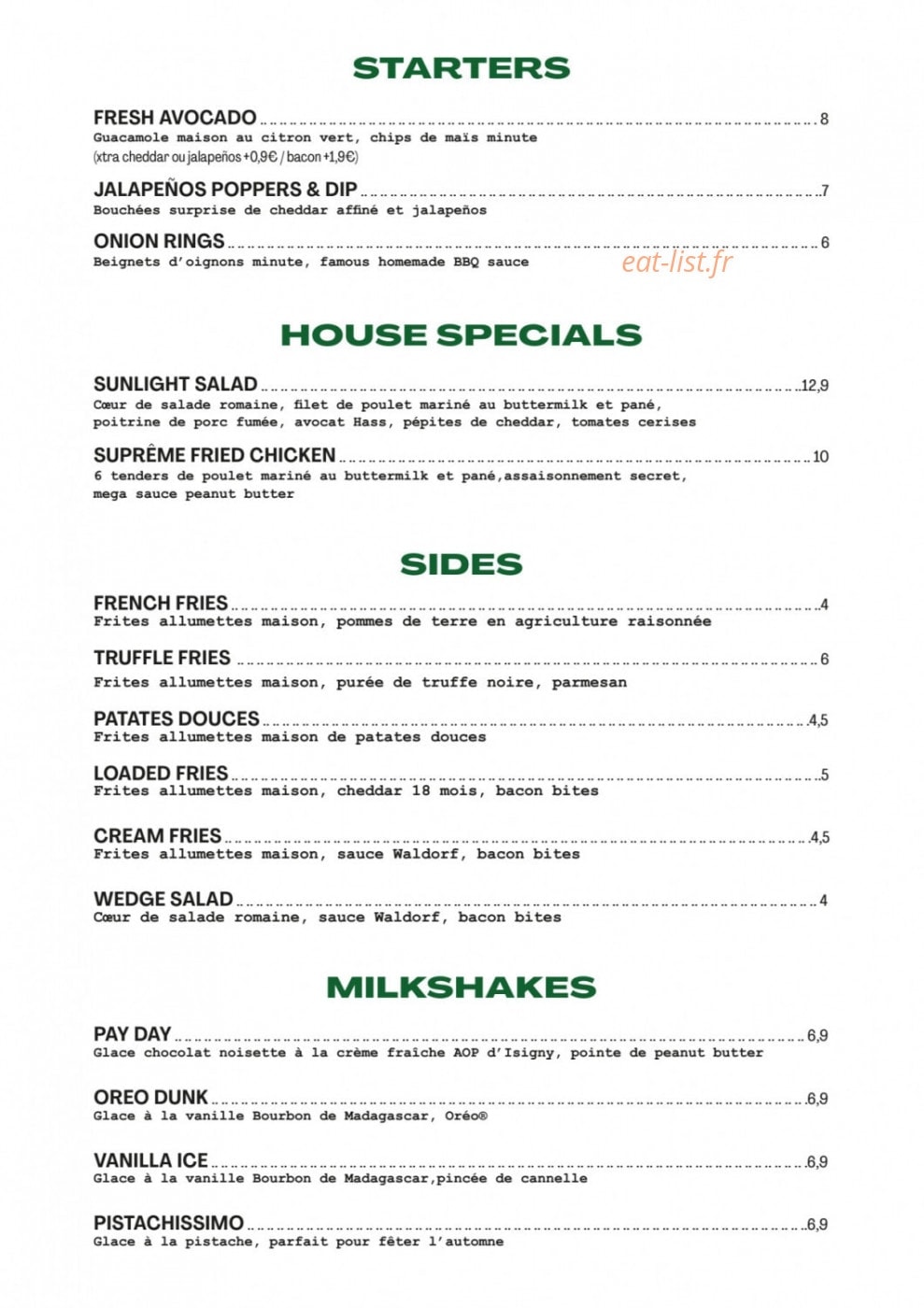 Paris New York — carte page 2