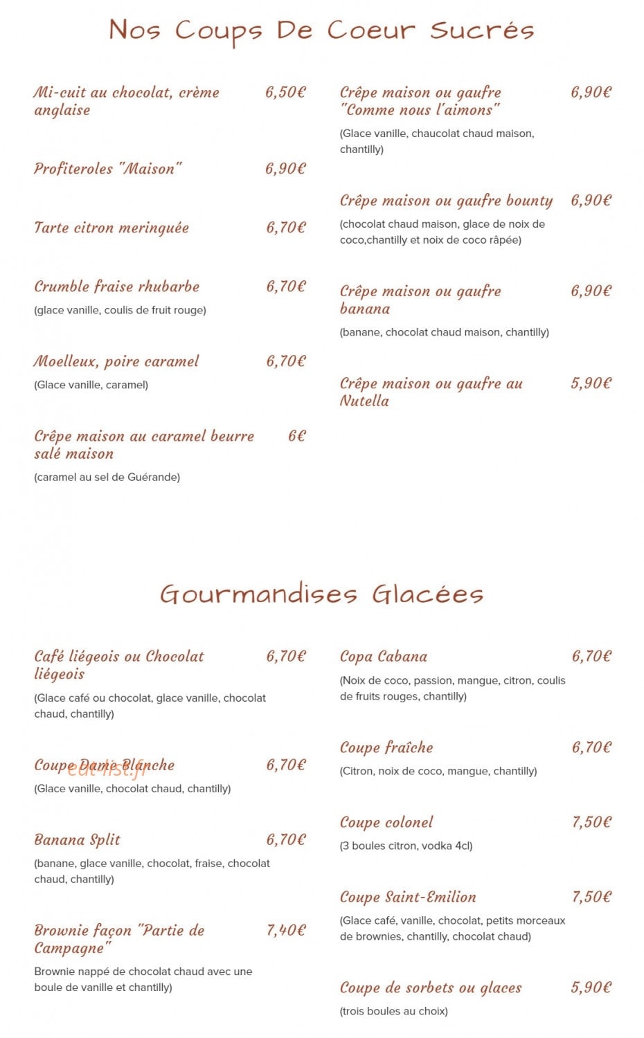 Partie de Campagne — carte page 6