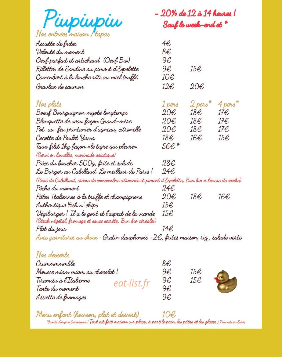 Piupiupiu — carte page 1