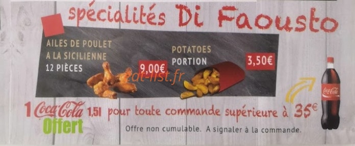 Pizza Di Faousto — carte page 4