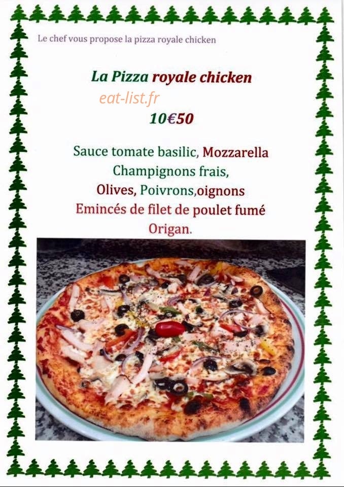Pizza Julia — carte page 7
