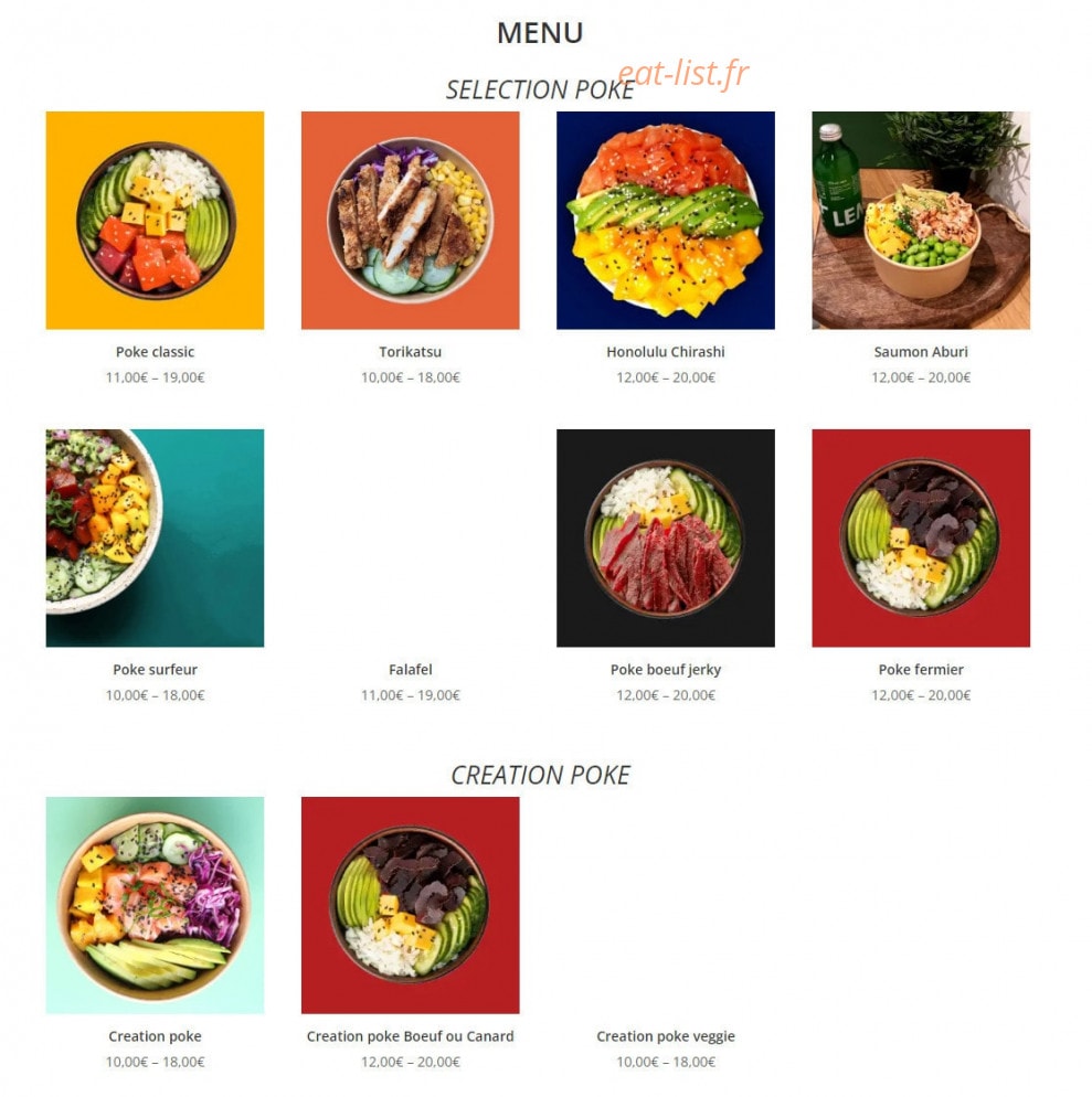 Pokeha — carte page 1