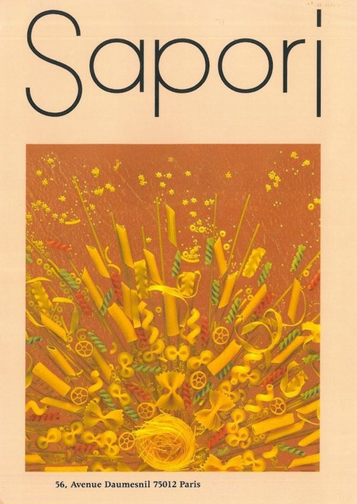 Sapori — carte page 1