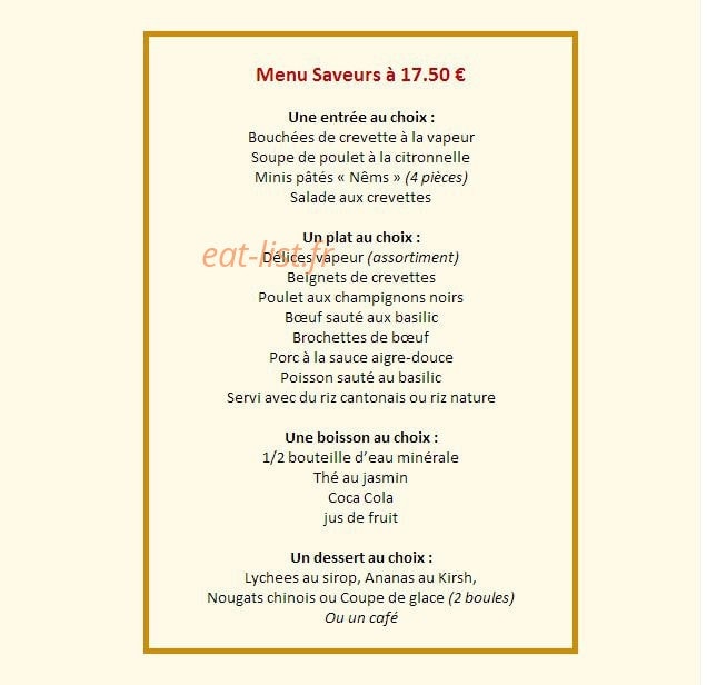 Saveurs de printemps — carte page 6