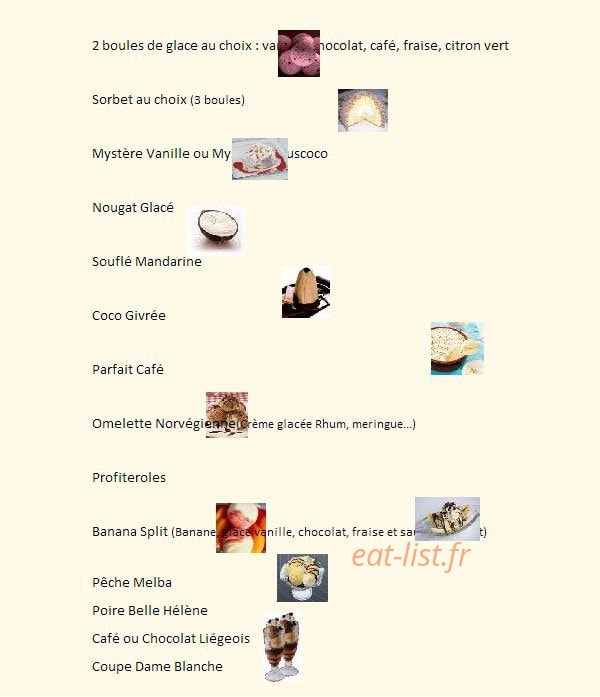 Saveurs de printemps — carte page 11