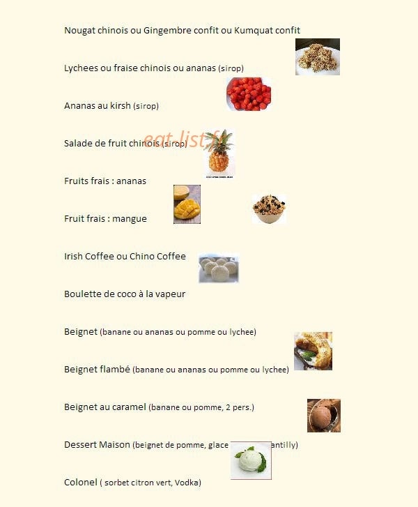 Saveurs de printemps — carte page 10