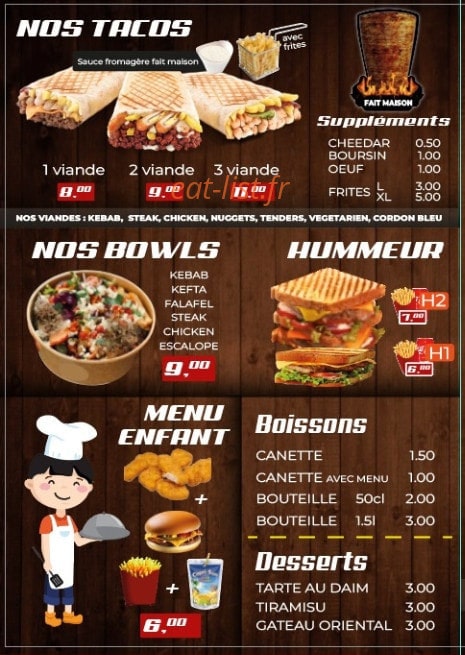 Sorbonne Eats — carte page 4