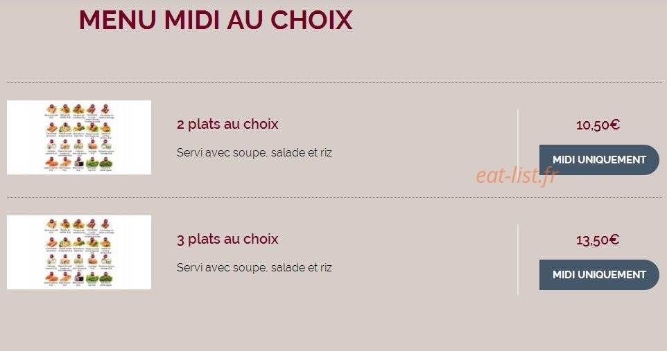 Sushi Maydo — carte page 2