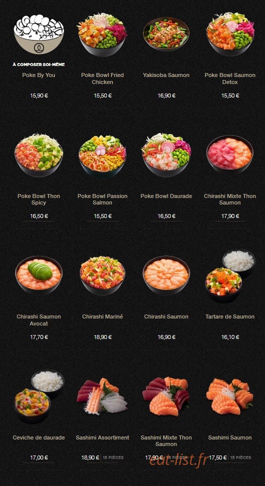 Sushi Shop — carte page 12