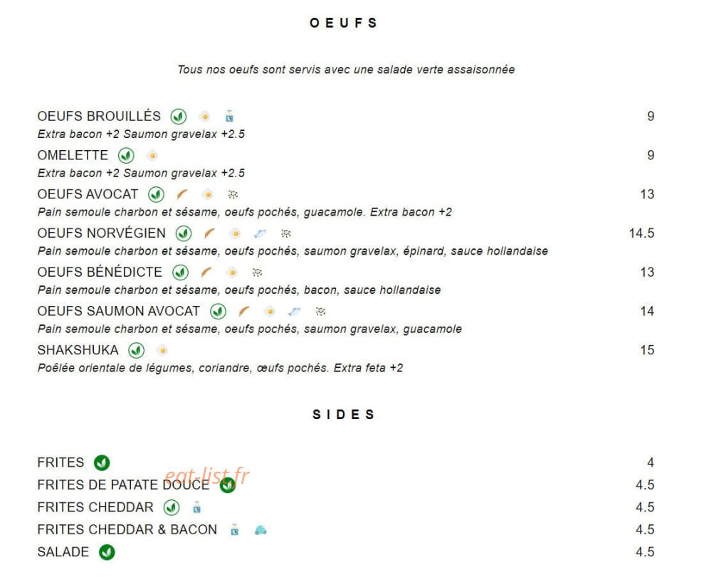 Sweet&Salty — carte page 2